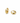 Boomerang hoop brass/ g-p