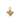 Pizza pendant small brass/g-p
