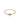 Ring 14 crt gold zircon heart ring