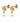 Swirl stud tiny pearl g-p