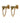 Peridot chain earring g-p