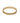 Brass thin stripe band ring