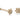 Lemon stone flower piercing 14K per piece