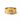 Brass thick dot stone ring