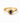 Brass black sun ring