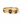 Brass stone shape ring