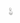 Silver lucky dice