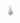 Dumpling pendant Silver