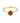 Brass round citrine ring