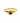 Brass blue flower ring