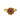 Brass chunky flower ring