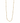 Necklace balls twisted 14K, 40 cm