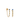 Blue night chain earring g-p