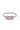 Xzota | Ringen | Pink baquette | Zilver