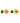 Xzota -Oorbellen - Little green emerald stone - 22K Gold