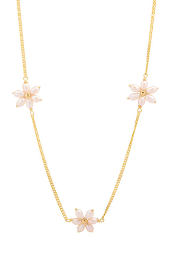 Xzota/ Kettingen - Tiny daisy - Gold plated