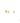 Piercing tiny baquette 18K, per piece