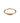 Brass tiny signet ring
