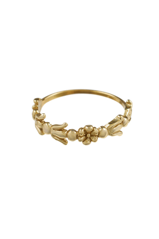 Ringen -ornament ring - Brass