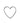 Pendants - Heart charm - Silver