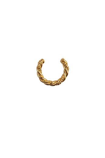 Xzota | Oorbellen | Twisted cuff | Gold Plated