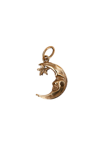Xzota -Pendants - Moon/Star - Goud