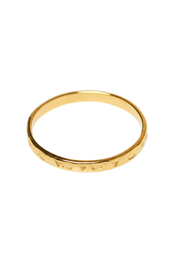 Xzota | Ringen | Melba 2 mm | 14K Gold