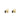 Xzota - Oorbellen - Onyx eyeshape stud - Gold plated