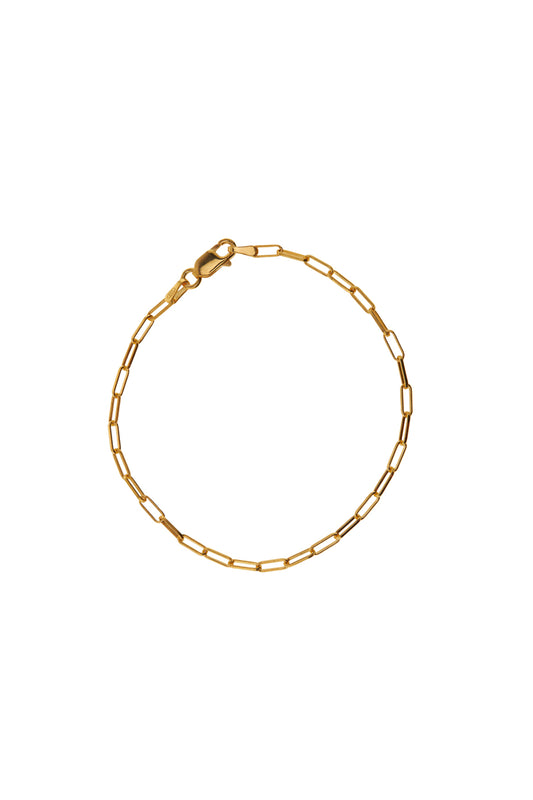Xzota | Armbanden |  Chain square | Gold plated