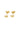 Xzota | Oorbellen | Half round | 14K goud