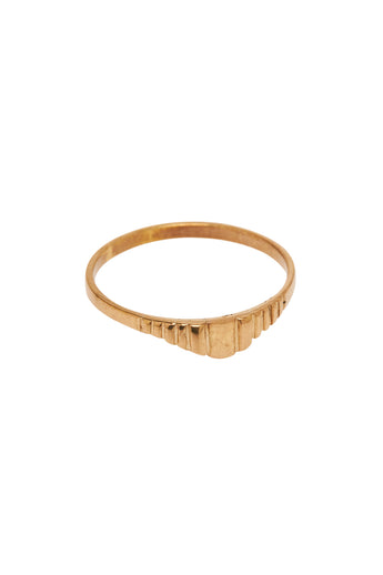 Xzota | Ringen | Stripe square | Brass
