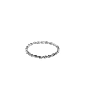 Xzota - Ringen - Twisted plain - Silver