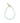 Bracelet chalcedony stone with g-p lock
