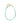 Bracelet green onyx with g-p lock