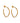 Xzota | Oorbellen | Waves Big | Gold Plated