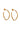 Xzota | Oorbellen | Waves Big | Gold Plated