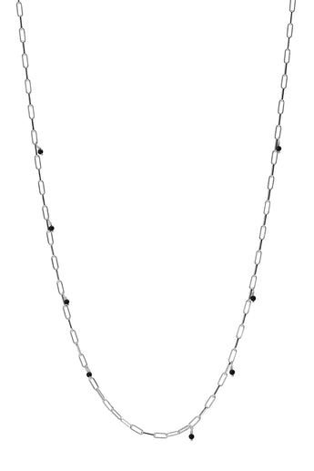 Xzota | Kettingen | Tiny onyx | Zilver