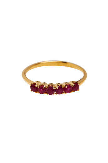 Xzota | Ringen | Ruby | 14K Goud