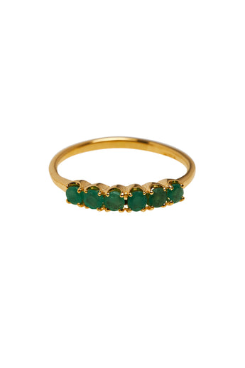 Xzota | Ringen | Emerald | 14K Goud