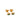 Xzota | Oorbellen | Lip green emerald stud | Gold plated