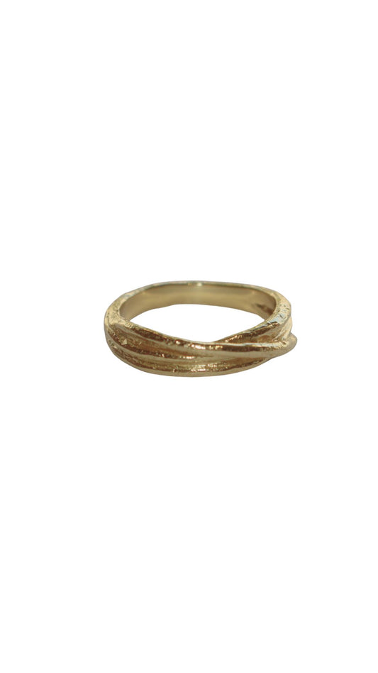 Brass bold twisted
