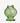 Glass fish vase