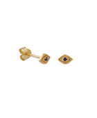 Blue eye stud earring g-p
