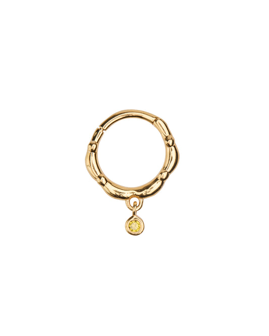 Piercing peridot stone g-p