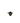 Brass ring black resin star