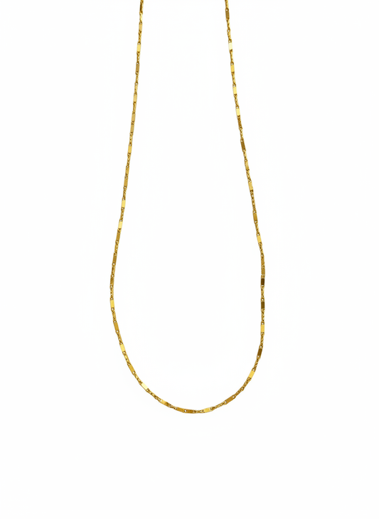 Block necklace g-p