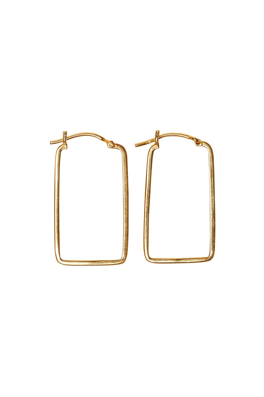 Earring Hypatia brass/ g-p
