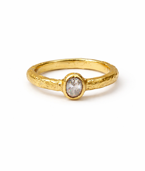 Brass bubble ring