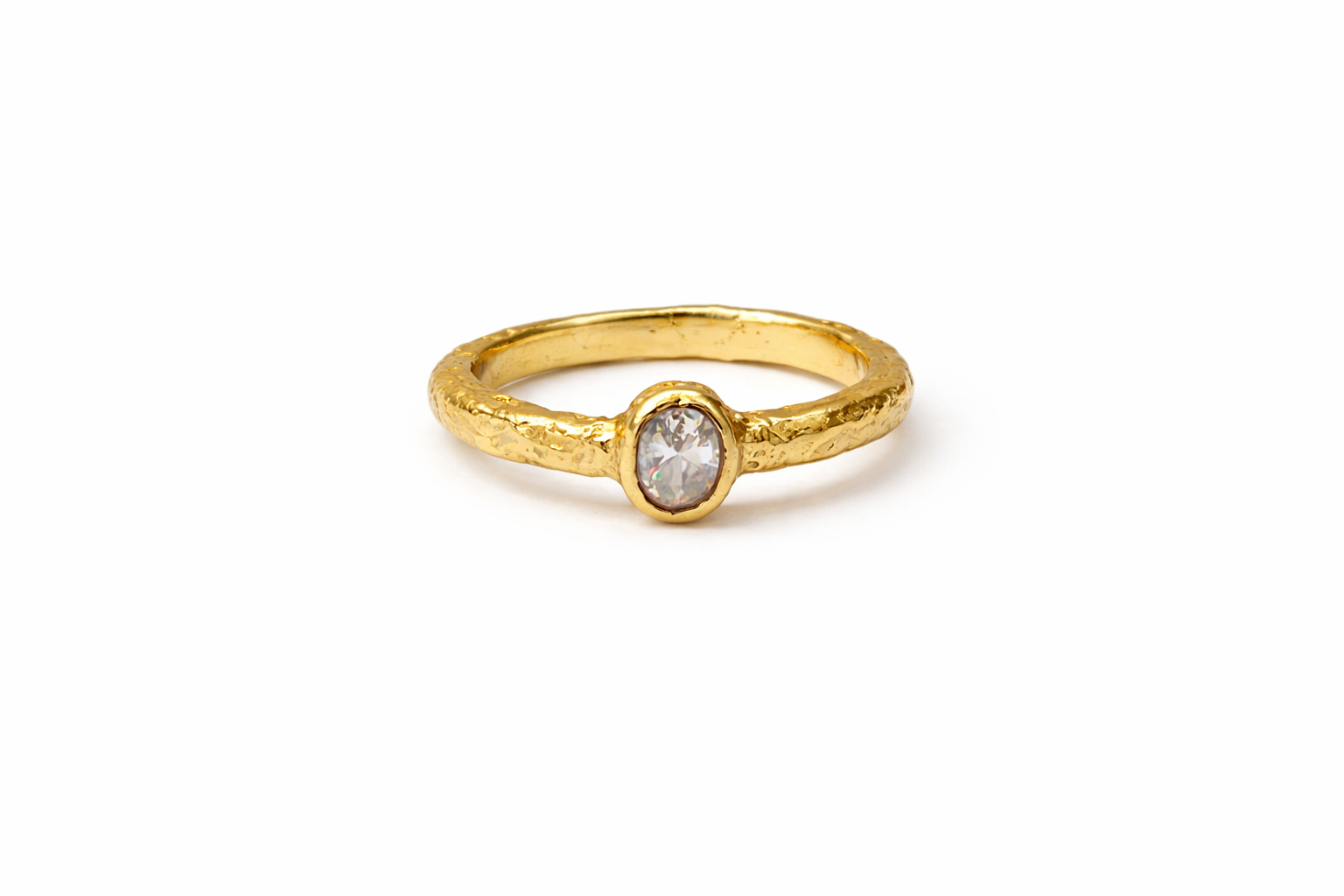 Brass bubble ring