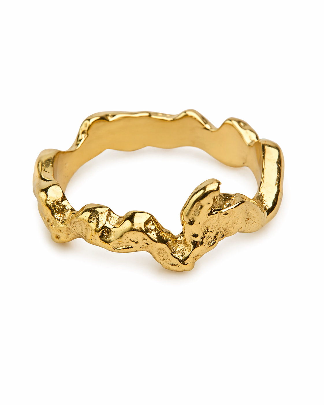 Brass shape ring